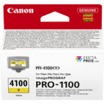 Canon - Cartuccia PFI-4100 - Giallo - 6780C001