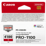 Canon - Cartuccia PFI-4100 - Rosso - 6785C001