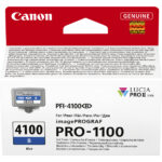 Canon - Cartuccia PFI-4100 - Blu - 6786C001