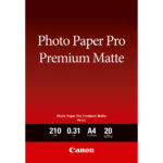 Canon - Carta fotografica Premium Matte PM-101 - A4 - 20 Fogli - 8657B005