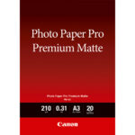 Canon - Carta fotografica Premium Matte PM-101 - A3 - 20 Fogli - 8657B006