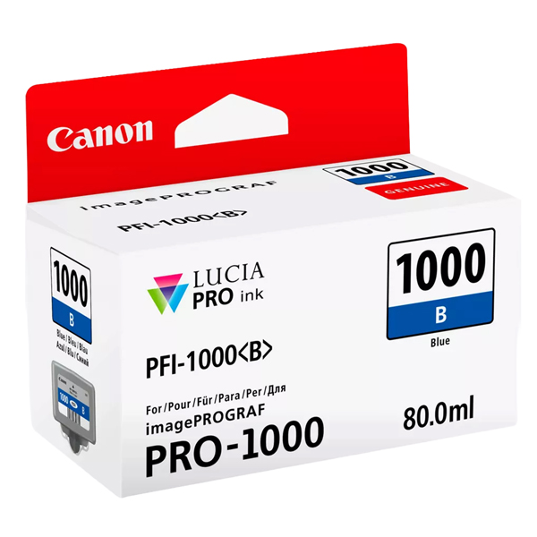 MD_CANPFI1100B Canon - Cartuccia PFI-1100 - Blu - 0859C001 - immagine 1