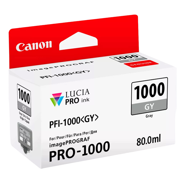 MD_CANPFI1100GR Canon - Cartuccia PFI-1100 - Grigio - 0856C001 - immagine 1