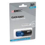 Emtec - Memoria USB B110 USB 3.2 Click&Easy - blu - ECMMD32GB113 - 32 GB