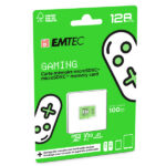 Emtec - MSD Gaming UHS-I U3 V30 A1 - Verde - 128GB - ECMSDM128GXCU3G