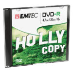 Emtec - DVD-R - registrabile - ECOVR471016SL - 4,7GB - conf. 10 pz