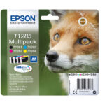 Epson - Multipack Cartuccia ink - C/M/Y/K - T1285 - C13T12854012 - C/M/Y 3,5ml cad - K 5,9ml