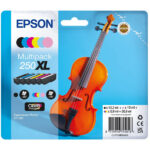 Epson - Cartuccia Multipack  - BK/C/M/Y/ML/CL - 205XL - Violin Claria- C13T16P84010 - 4,8 ML