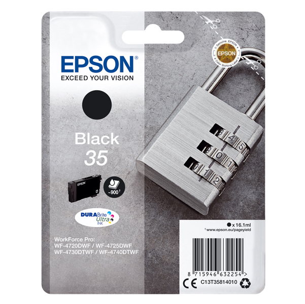 MD_EPST35814010 Epson - Cartuccia ink - 35 - Nero - C13T35814010 - 16,1ml - immagine 1