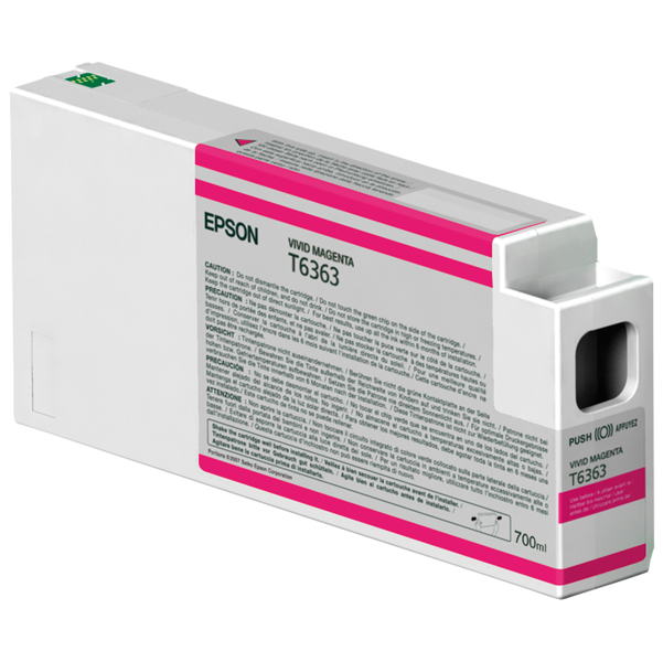 MD_EPST636300 Epson - Tanica - vivid Magenta - T6363 - C13T636300 - 700ml - immagine 1