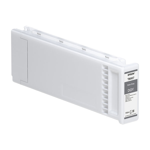 MD_EPST800700 Epson - Tanica - Grigio scuro - T8007 - C13T800700 - 700ml - immagine 1