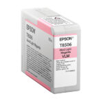 Epson - Cartuccia ink - Magenta chiaro - T8506 - C13T85060N - 80ml