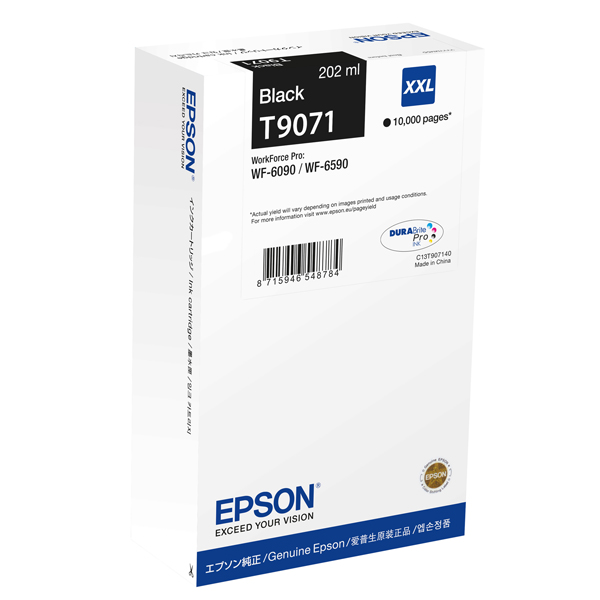 MD_EPST90714N Epson - Tanica - Nero - T9071 - C13T90714N - 202ml - immagine 1