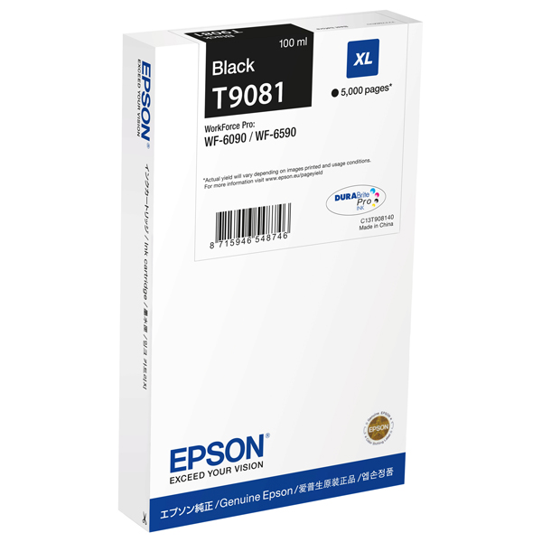 MD_EPST90814N Epson - Tanica - Nero - T9081 - C13T90814N - 100ml - immagine 1