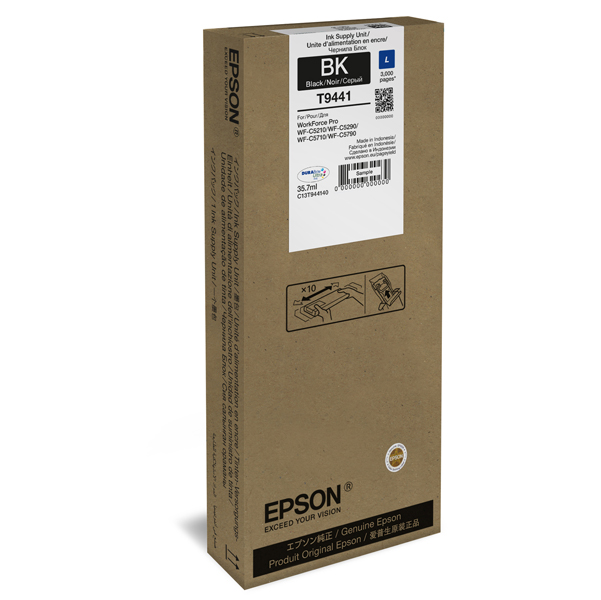 MD_EPST944140 Epson - Cartuccia ink - Nero - T9441 - C13T944140 - 35,7ml - immagine 1