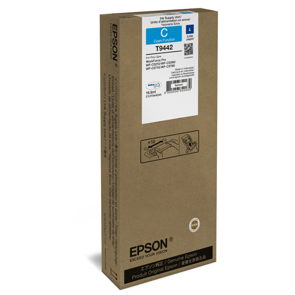 MD_EPST944240 Epson - Cartuccia ink - Ciano - T9442 - C13T944240 - 19,9ml - immagine 1