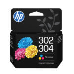 Hp - Cartuccia ink originale - 302/304 - C/M/Y - B7RT6AE - 100 pag