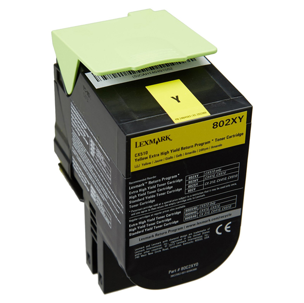 MD_IBM80C2XY0 Lexmark - Toner - Giallo - 80C2XY0 - return program - 4.000 pag - immagine 1