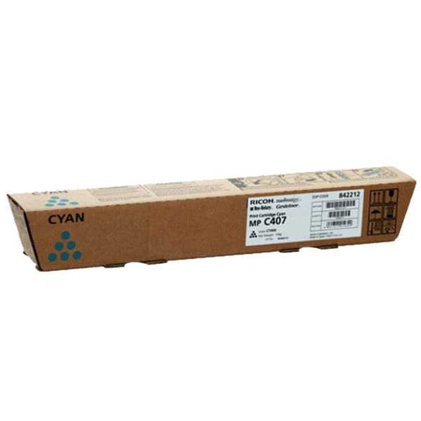 MD_RICMPC407C Ricoh - Toner - Ciano - 842212 - 8.000 pag - immagine 1