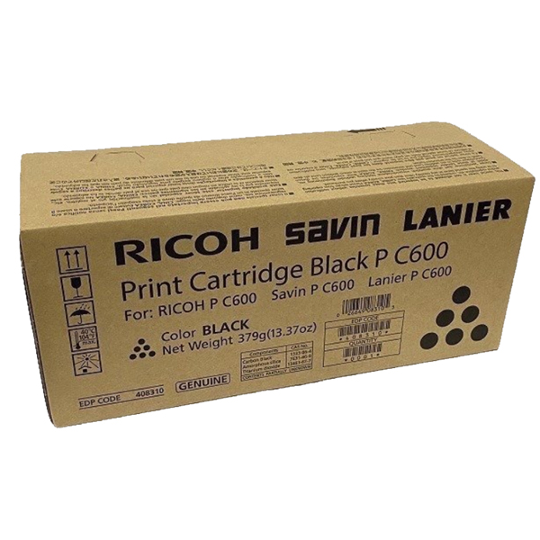 MD_RICPC600BK Ricoh - Toner - Nero - 408314 - 17.000 pag - immagine 1