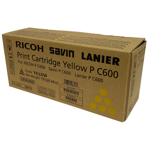 MD_RICPC600Y Ricoh - Toner - Giallo - 408317 - 12.000 pag - immagine 1