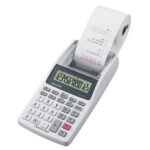 Calcolatrice scrivente mini EL1611V -  191x99x42 mm - 12 cifre - Bianco - Sharp - SH-EL1611V