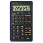 Sharp - Calcolatrice scientifica - Viola - EL 501TBVL