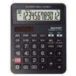 Sharp - Calcolatrice da Tavolo EL-CC12D - 12 cifre - EL-CC12D