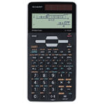 Sharp - Calcolatrice Scientifica EL-W506T - Argento - ELW506TBSL