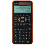 Sharp - Calcolatrice Scientifica EL-W531XG - Arancione - ELW531XGYR