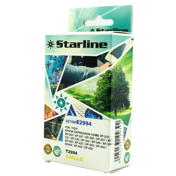 MD_SSTINKE2994 Starline - Cartuccia ink - per Epson - Giallo -C13T29944012 - 29 XL - 9,6 ml - immagine 1