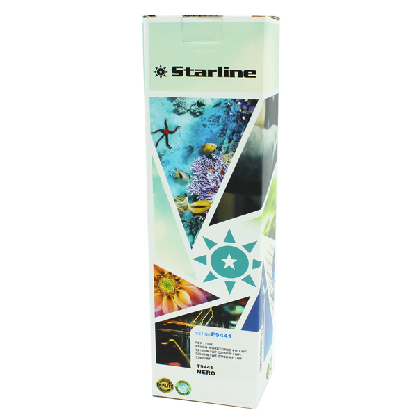 MD_SSTINKE9441 Starline - Cartuccia ink - per Epson - Nero - EPST944140 - T9441 - 35,70ml - immagine 1