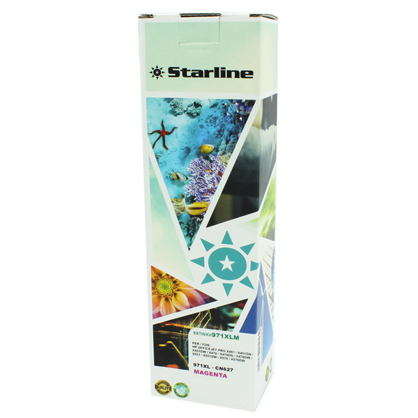 MD_SSTINKH971XLM Starline - Cartuccia ink Compatibile - per HP 971 - Magenta - 113ml - immagine 1