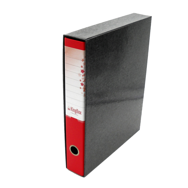 MD_STL4028 Registratore Kingbox - dorso 5 cm - protocollo 23 x 33 cm - rosso - Starline - immagine 1