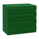 Scatola progetto - dorso 10 cm - verde - Starline