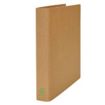 Raccoglitore Eco - 22 x 30 cm - 2 anelli tondi 30 mm - dorso 4 cm - avana - Starline