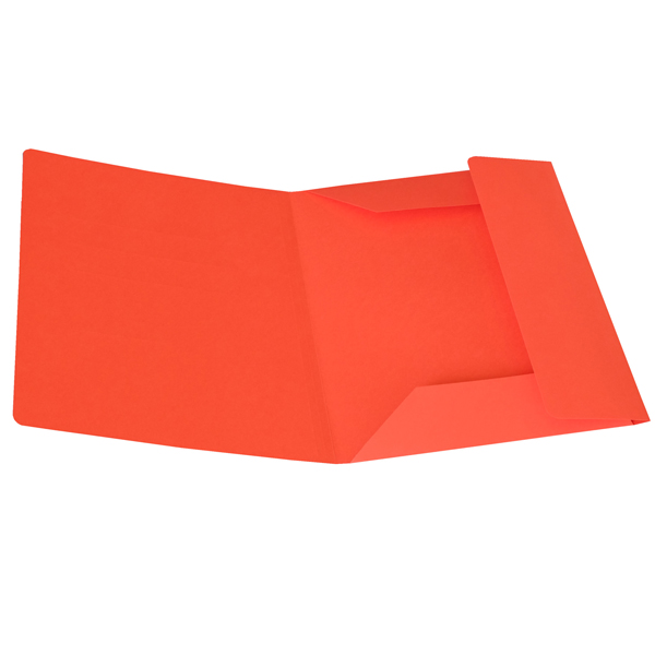 MD_STL6115 Cartellina 3 lembi - 200 gr - 25 x 34,5 cm - cartoncino bristol - rosso - Starline - conf. 25 pezzi - immagine 1