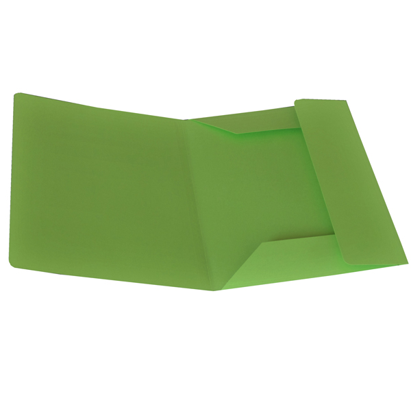 MD_STL6121 Cartellina 3 lembi - 200 gr - 25 x 34,5 cm - cartoncino bristol - verde nilo - Starline - conf. 25 pezzi - immagine 1