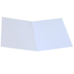 Cartellina semplice - 200 gr - A4 - cartoncino bristol - bianco - Starline - conf. 50 pezzi