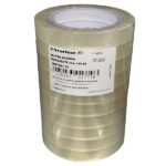 Nastro adesivo - 15 mm x 66 m - PP - trasparente - Starline - torre 10 rotoli