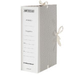 Faldone - lacci incollati - tela - 35 x 25 cm - dorso 8 cm - Starline