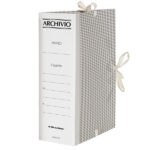 Faldone - lacci incollati - tela - 35 x 25 cm - dorso 10 cm - Starline