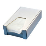 Busta adesiva portadocumenti - senza stampa - C5 (23 x 15 cm) - carta - trasparente - Eco - Starline - conf. 250 pezzi