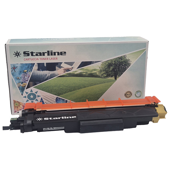 MD_STLBTN247Y Starline - Toner ricostruito per Brother - Giallo - TN-247Y - 2.300 pag - immagine 1
