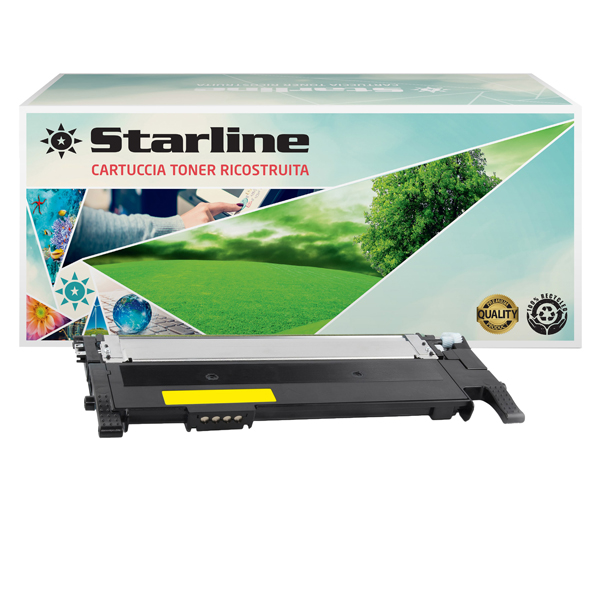 MD_STLHW2072A Starline - Toner Ricostruito per HP 117A - Giallo - W2072A - 700 pag - immagine 1