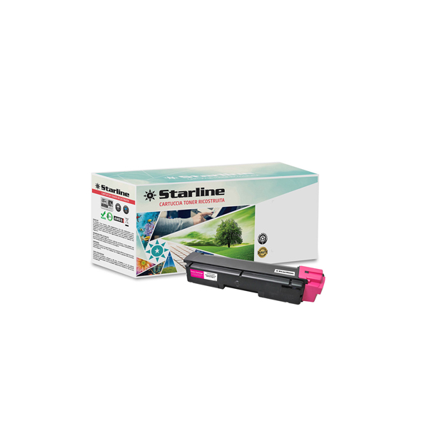 MD_STLKTK590M Starline - Toner Ricostruito - per Kyocera - Magenta - TK-590M - 5.000 pag - immagine 1