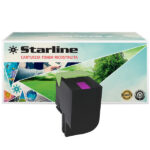 Starline - Toner Ricostruito - per Lexmark - Magenta - 80C2HM0 - 3.000 pag