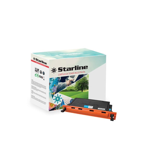 MD_STLSCLT5082C Starline - Toner Ricostruito - per Samsung - Ciano - CLT-C5082L/ELS - 4.000 pag - immagine 1