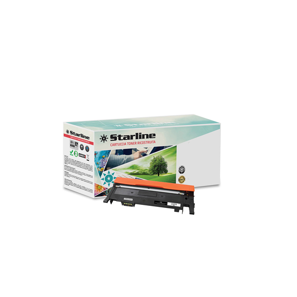 MD_STLSCLTK406BK Starline - Toner Ricostruito - per Samsung - Nero - CLT-K406S/ELS - 1.500 pag - immagine 1