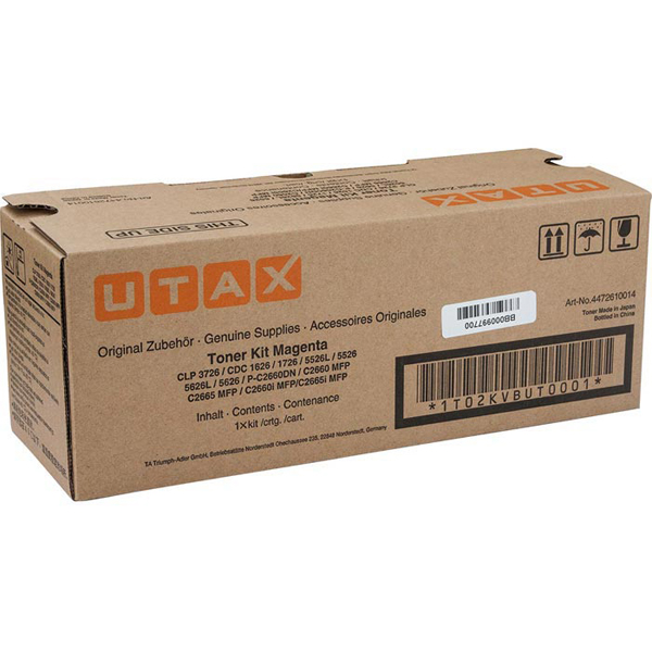 MD_UTXC2660M Utax - Toner - Magenta - 1T02KVBUT0 - 5.000 pag - immagine 1